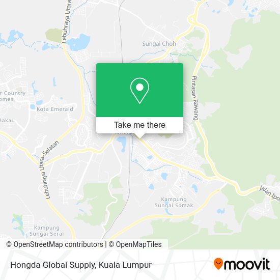 Hongda Global Supply map