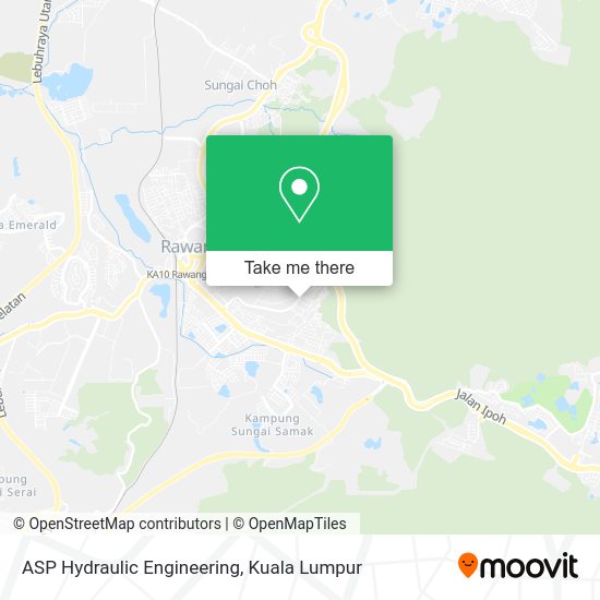 ASP Hydraulic Engineering map
