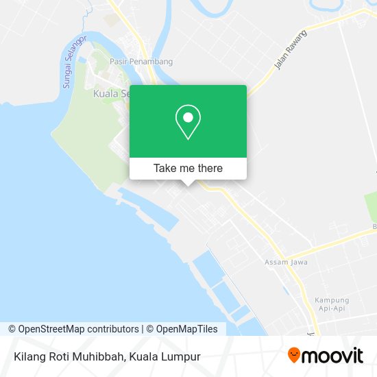 Kilang Roti Muhibbah map