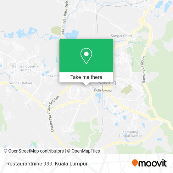 Restaurantnine 999 map