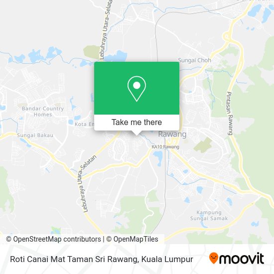 Peta Roti Canai Mat Taman Sri Rawang
