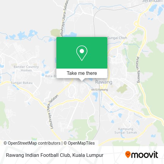 Peta Rawang Indian Football Club