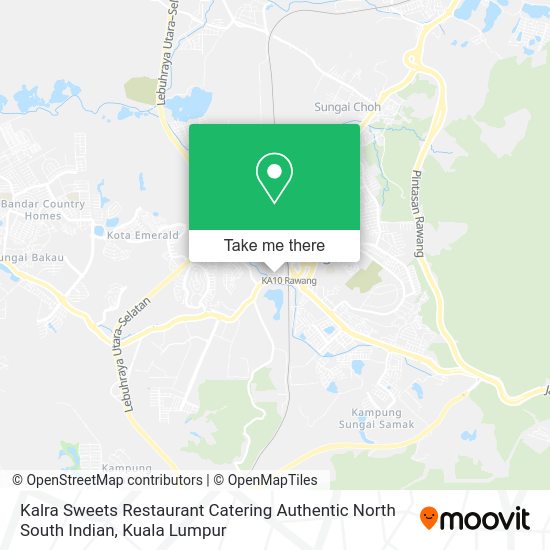 Kalra Sweets Restaurant Catering Authentic North South Indian map