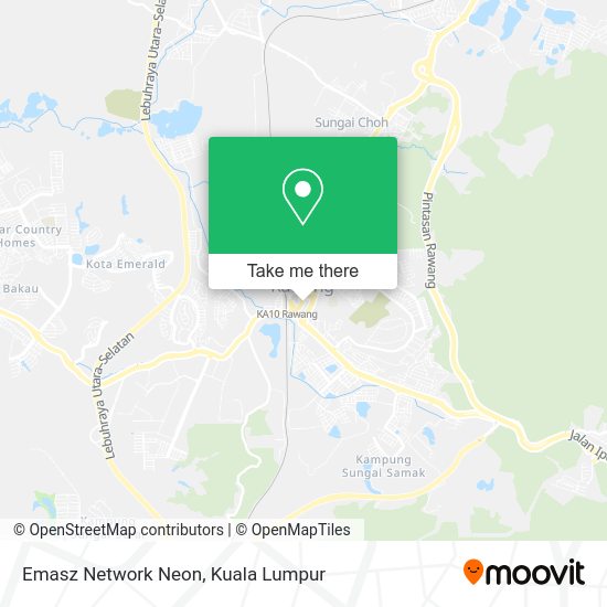 Emasz Network Neon map