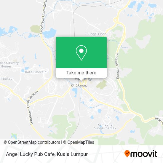 Angel Lucky Pub Cafe map