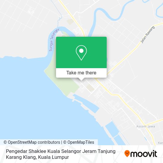 Peta Pengedar Shaklee Kuala Selangor Jeram Tanjung Karang Klang