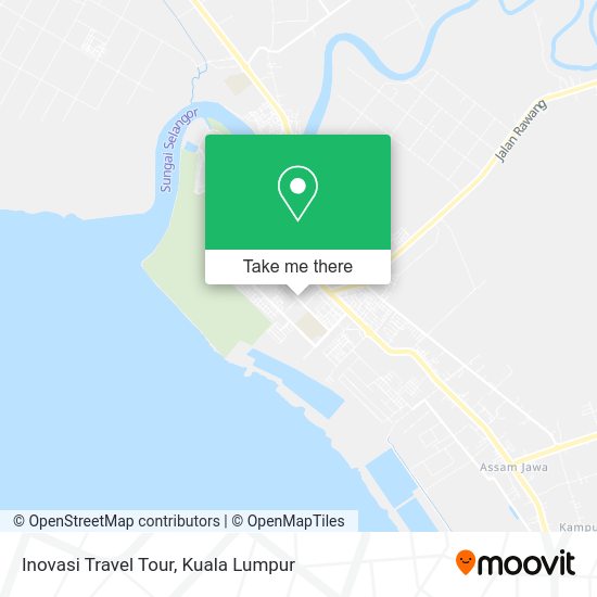 Inovasi Travel Tour map