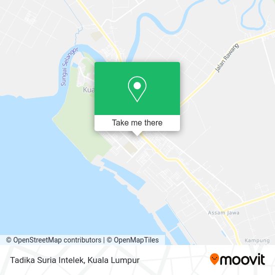 Tadika Suria Intelek map