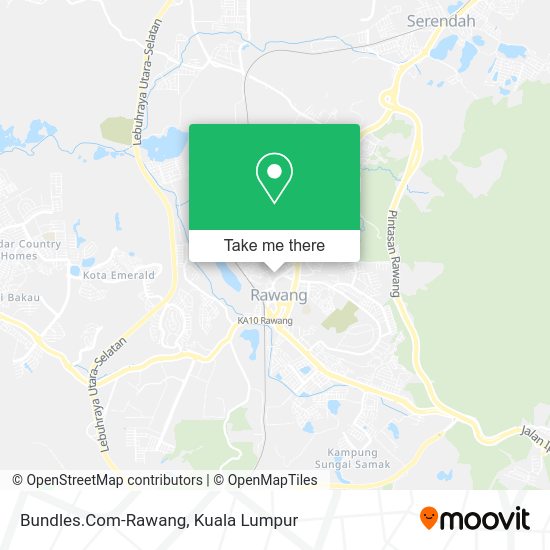 Bundles.Com-Rawang map