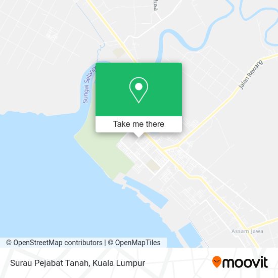 Surau Pejabat Tanah map