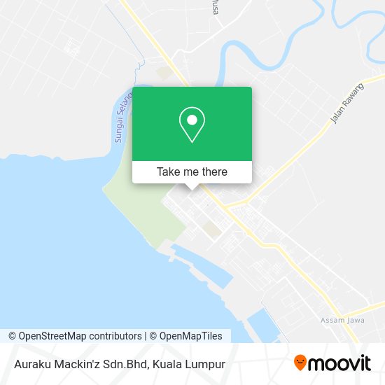Auraku Mackin'z Sdn.Bhd map