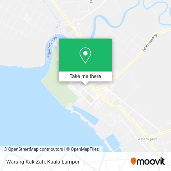 Peta Warung Kak Zah