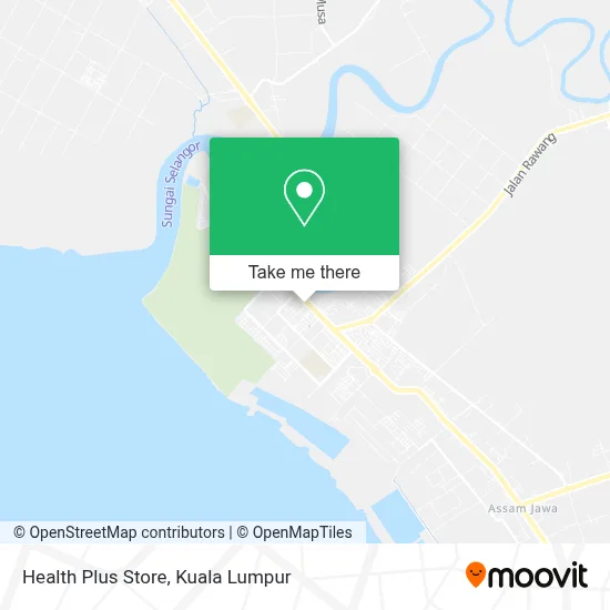 Health Plus Store map