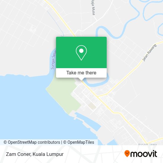 Zam Coner map