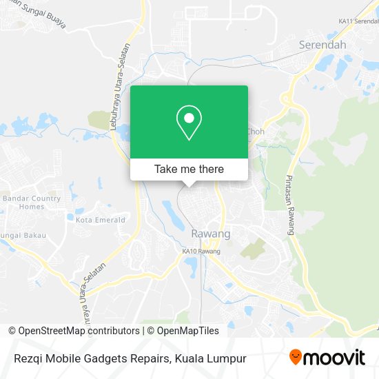 Peta Rezqi Mobile Gadgets Repairs