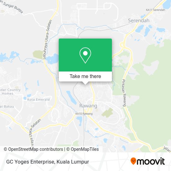 GC Yoges Enterprise map