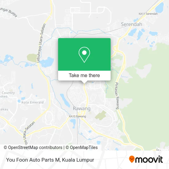 You Foon Auto Parts M map