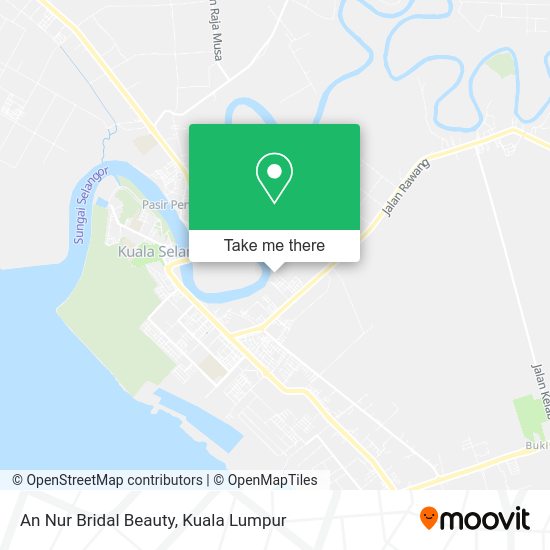 An Nur Bridal Beauty map