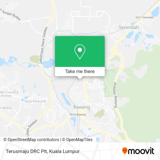 Peta Terusmaju DRC Plt