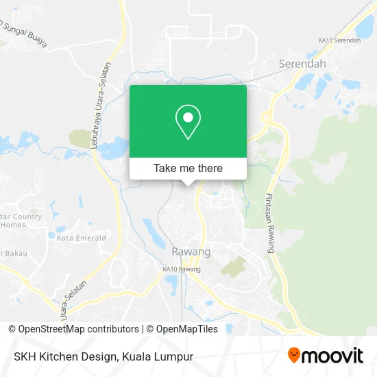 SKH Kitchen Design map