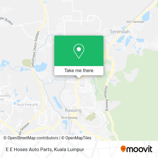 E E Hoses Auto Parts map