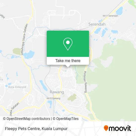 Fleepy Pets Centre map