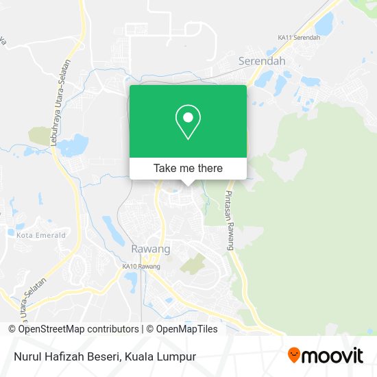 Nurul Hafizah Beseri map