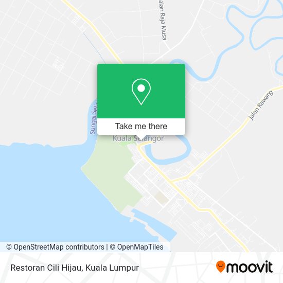 Peta Restoran Cili Hijau