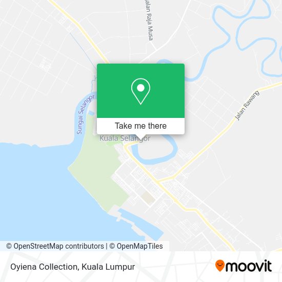 Oyiena Collection map