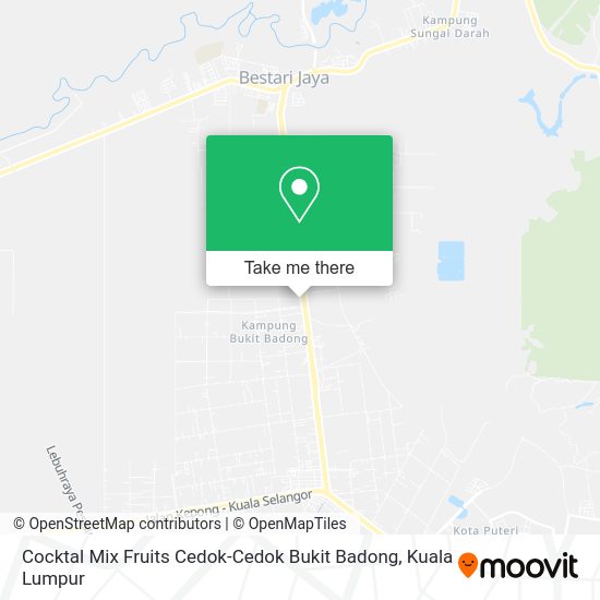 Cocktal Mix Fruits Cedok-Cedok Bukit Badong map