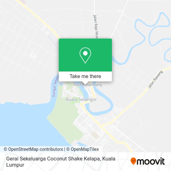 Gerai Sekeluarga Coconut Shake Kelapa map