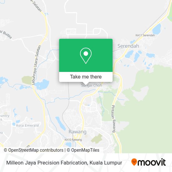 Milleon Jaya Precision Fabrication map