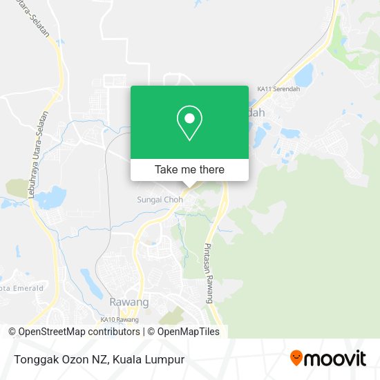 Peta Tonggak Ozon NZ