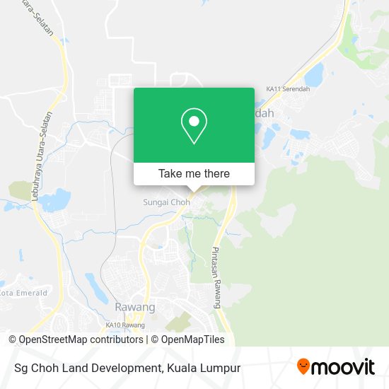 Sg Choh Land Development map