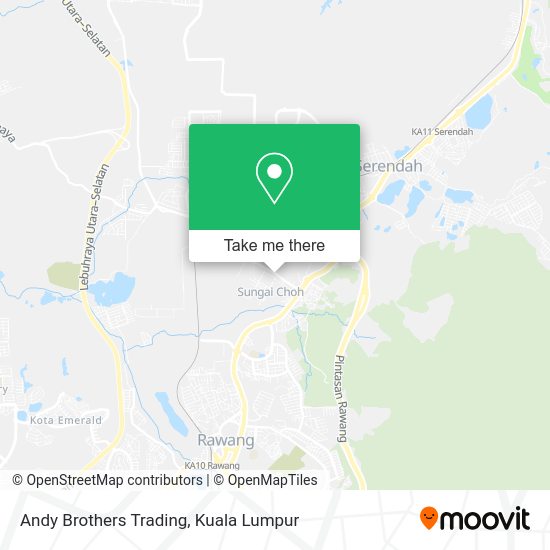 Peta Andy Brothers Trading
