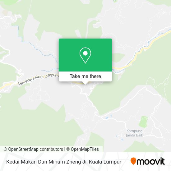 Kedai Makan Dan Minum Zheng Ji map