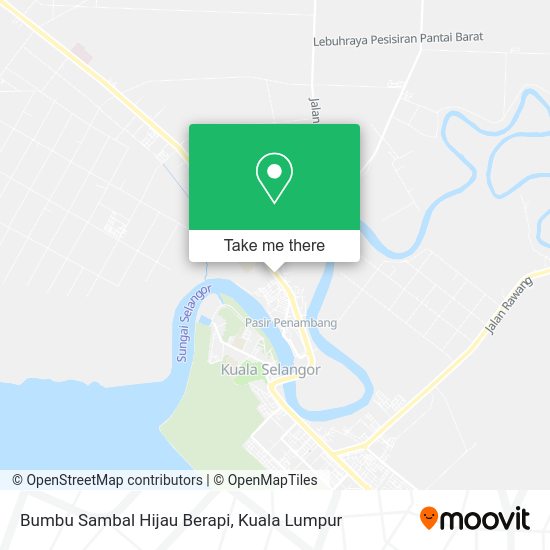 Peta Bumbu Sambal Hijau Berapi