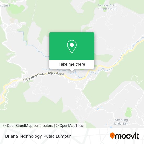 Briana Technology map