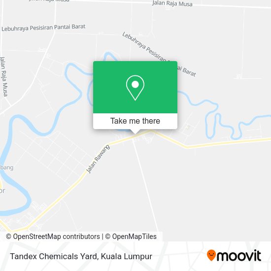 Peta Tandex Chemicals Yard