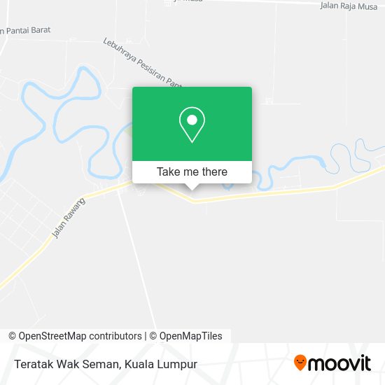 Teratak Wak Seman map