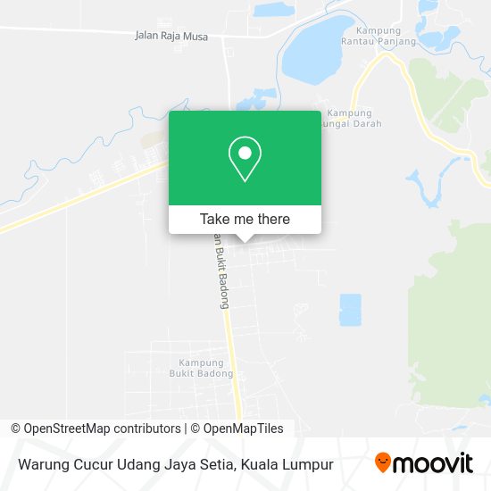 Peta Warung Cucur Udang Jaya Setia