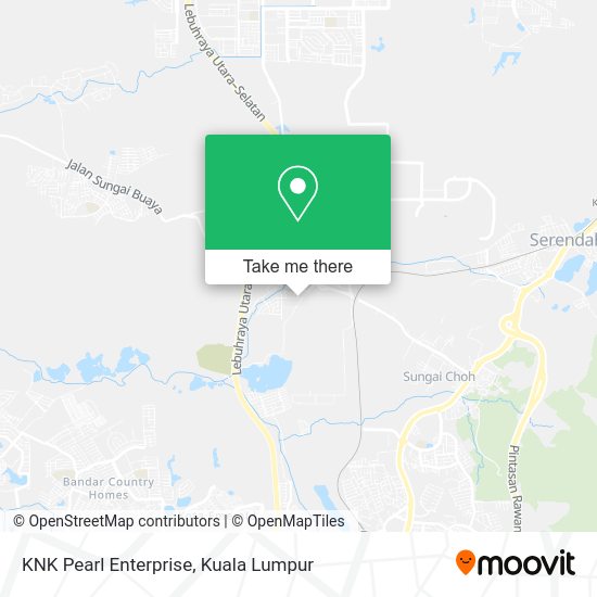 KNK Pearl Enterprise map