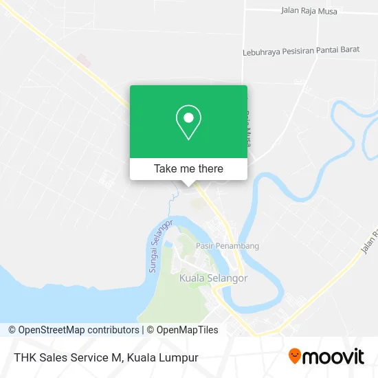 THK Sales Service M map