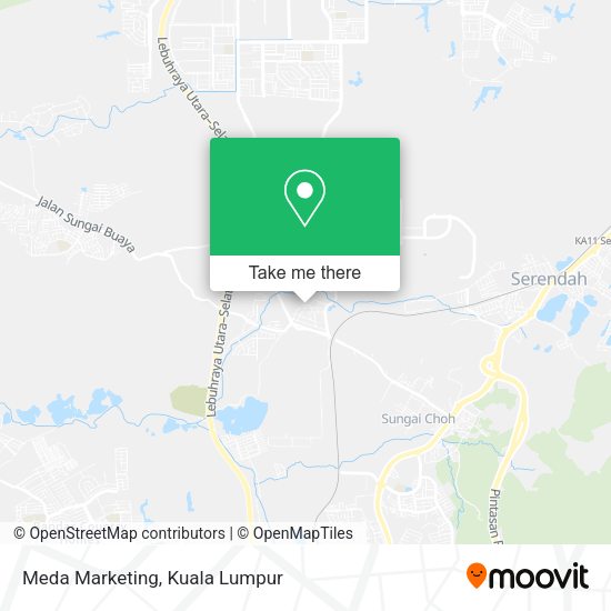 Meda Marketing map