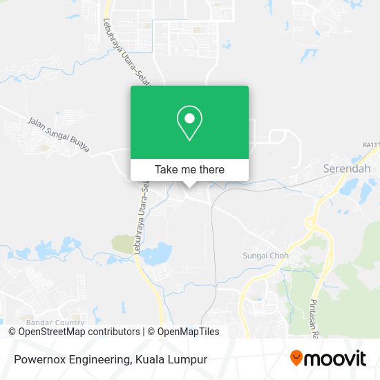 Powernox Engineering map
