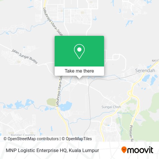 MNP Logistic Enterprise HQ map