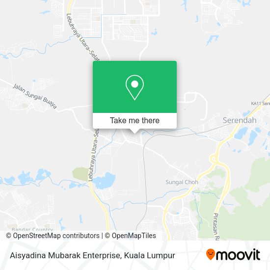 Aisyadina Mubarak Enterprise map