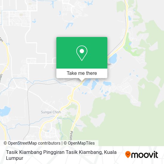 Tasik Kiambang Pinggiran Tasik Kiambang map