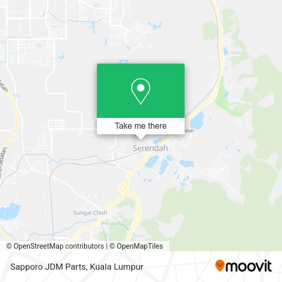 Sapporo JDM Parts map
