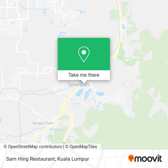 Sam Hing Restaurant map